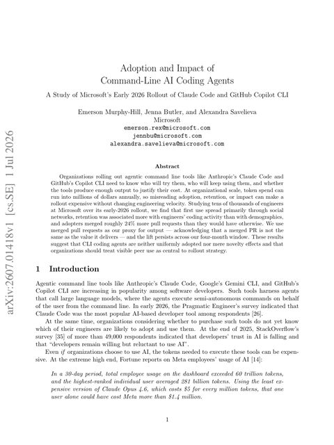 Microsoft (arXiv) · 2026